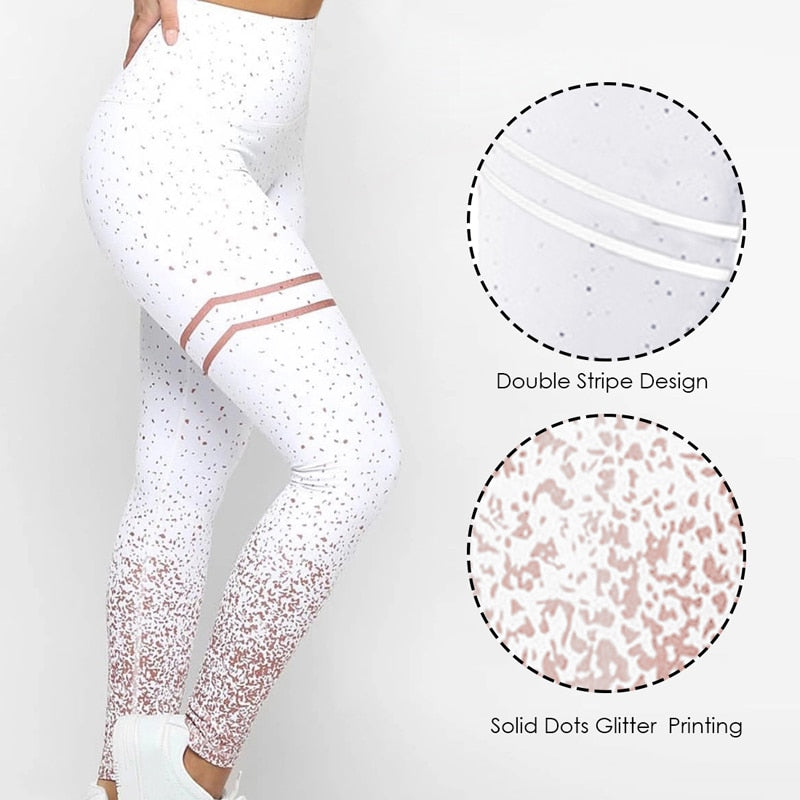 Quick dry Leggings Women Running Sport High Waist Tights Leggins Female Gym Fitness Training Seamless