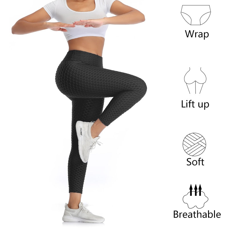 Women Fitness Leggings High Waist Workout Leggins Sexy Seamless Gym Jeggings Perfect Fit Slimming Pants Butt Lifting Panties
