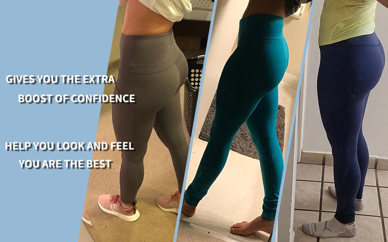 High Waist Stacked Leggings Women Fitness Legging Workout Stacked Leggins Femme Ruched Perfect Fit Pants Trousers Gym Joggers