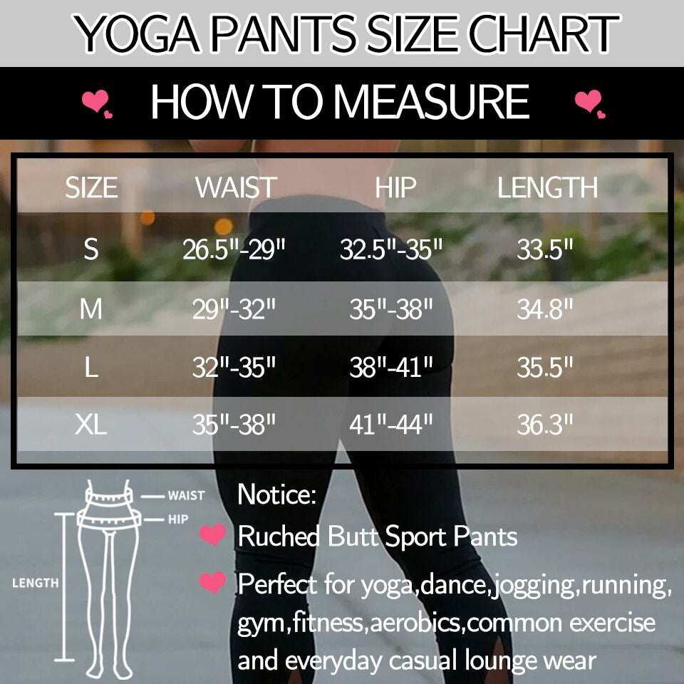 Yoga Pants Push Up HIgh Waist Seamless Leggins Gym Sport Leggings Athletic Wear Energy Fitness Tights Workout Running Trousers