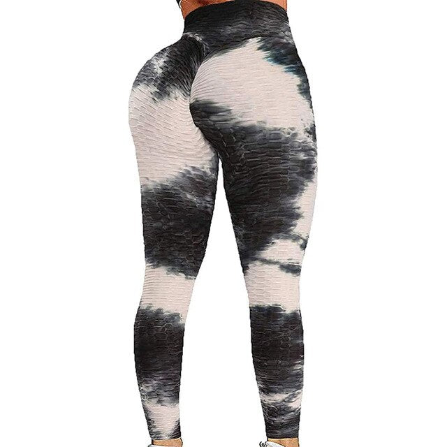 Yoga Pants Gym Sport Leggings High Waist Seamless Leggins Women Streetwear Running Trousers Fitness Tights Push Up Workout Pants