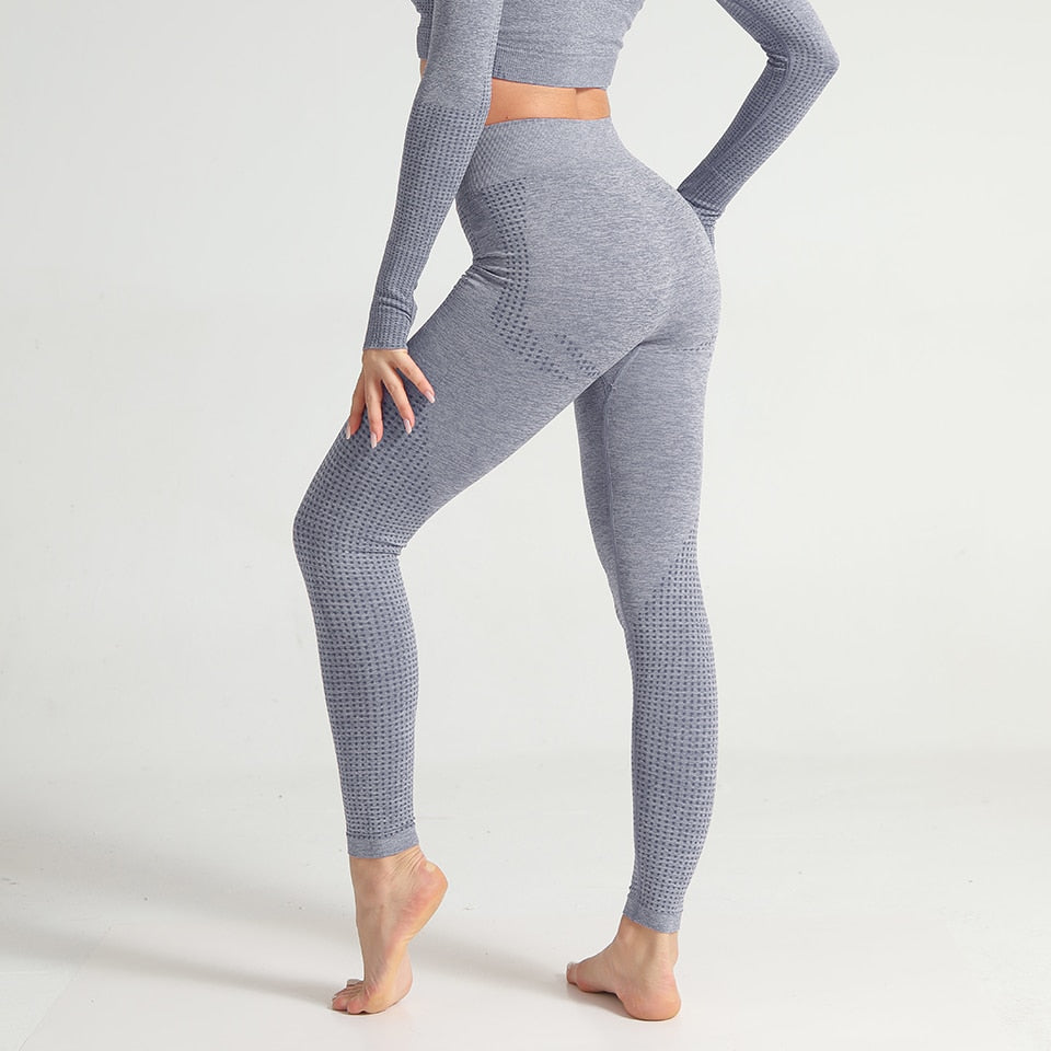 Yoga Pants Sport Leggings High Waist Seamless Leggins Push Up Running Tights Women Fitness Trousers Gym Sportswear Athletic Pant