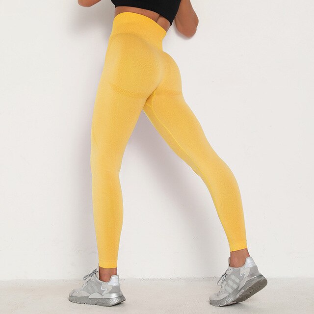 Push Up Workout Pants Yoga Sport Leggings Women Energy Tights High Waisted Seamless Leggins Fitness Activewear Running Trousers