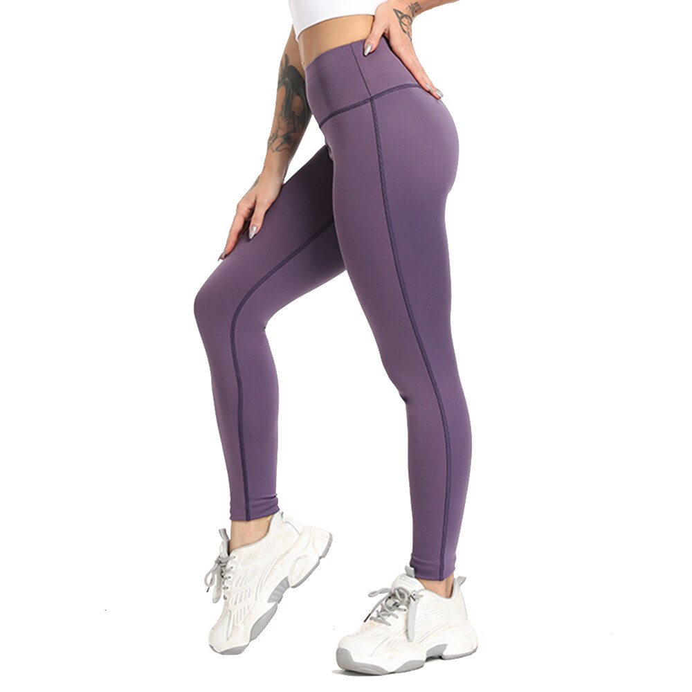 High Waist Naked Yoga Pants Push Up Leggings For Women Fitness Energy Seamless Leggins Sexy Workout Sport Tights Running Trouser