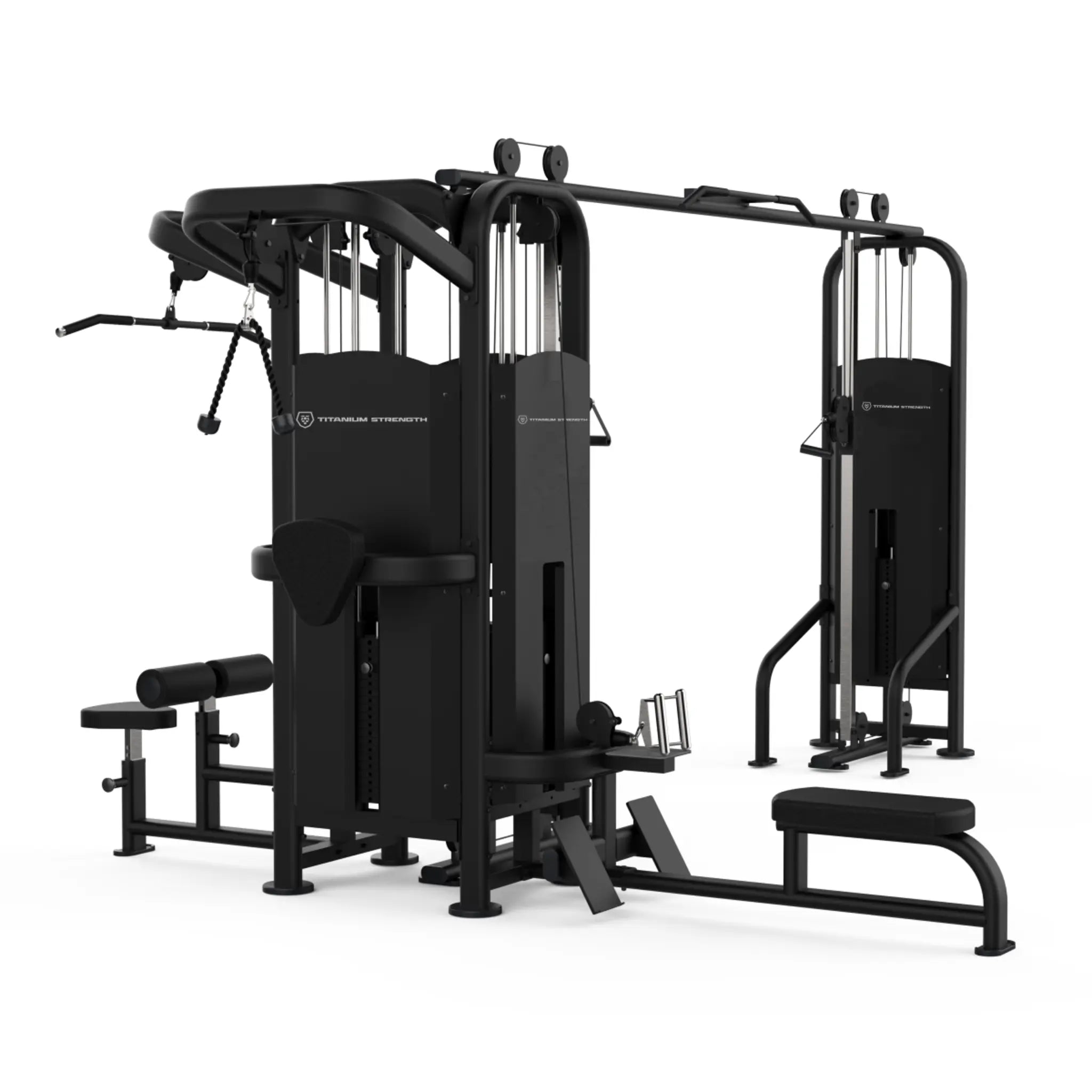 Titanium Strength 5-Station Gym Machine Black Series
