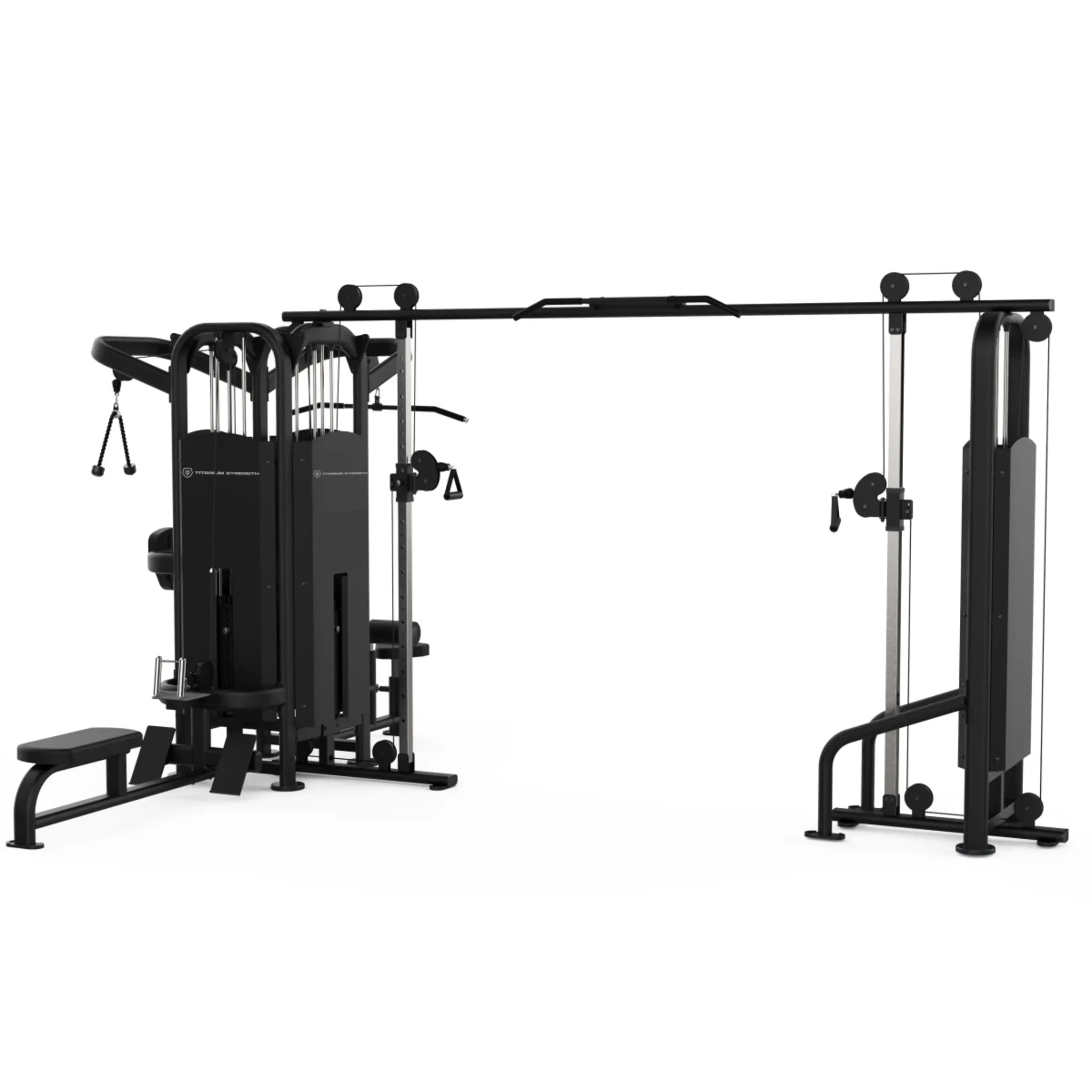 Titanium Strength 5-Station Gym Machine Black Series