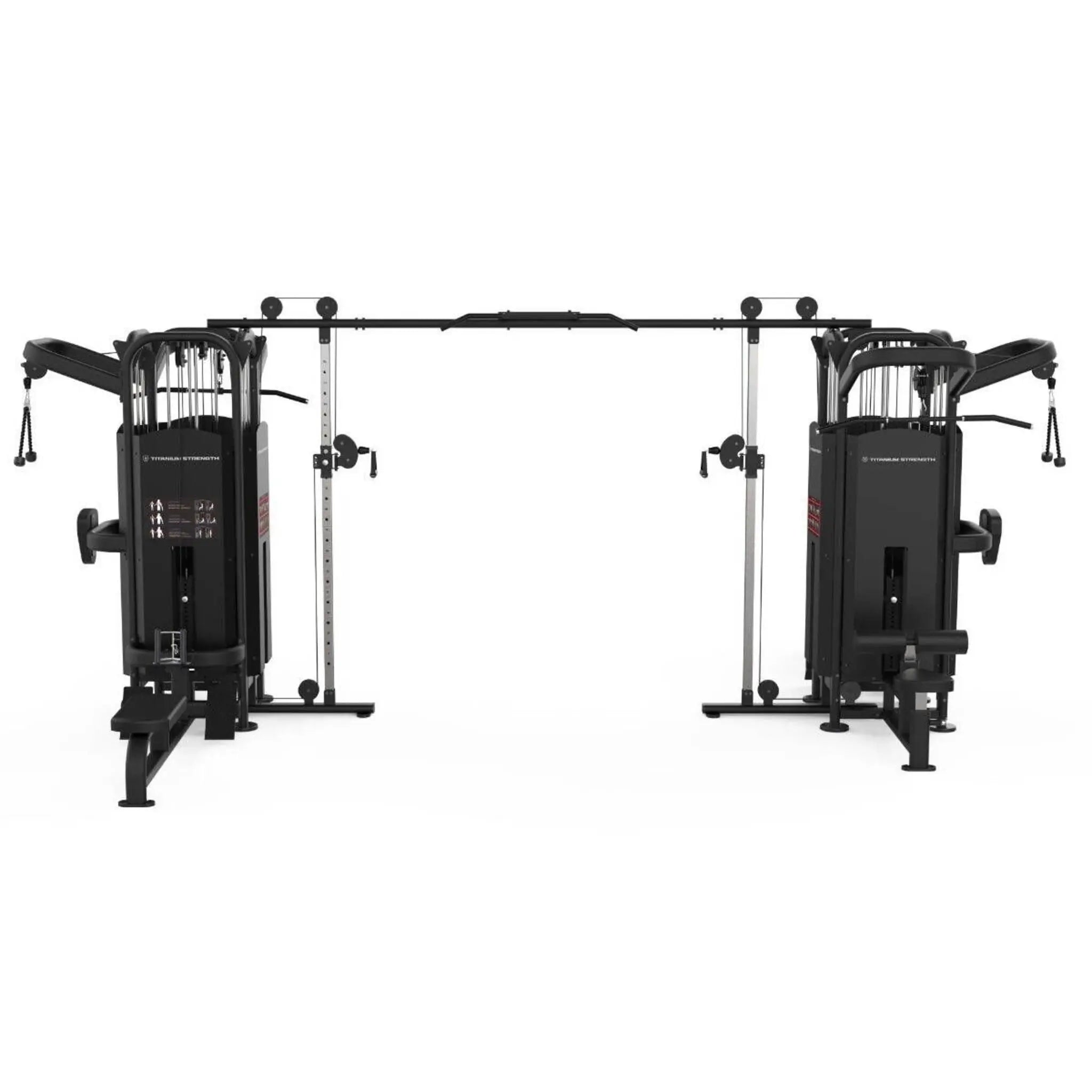 Multi Gym 8-Station Black Series - Titanium Strength