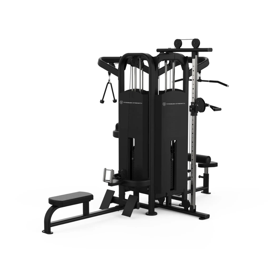 Titanium 4-Station Multi Gym - Black Series Kraftstation