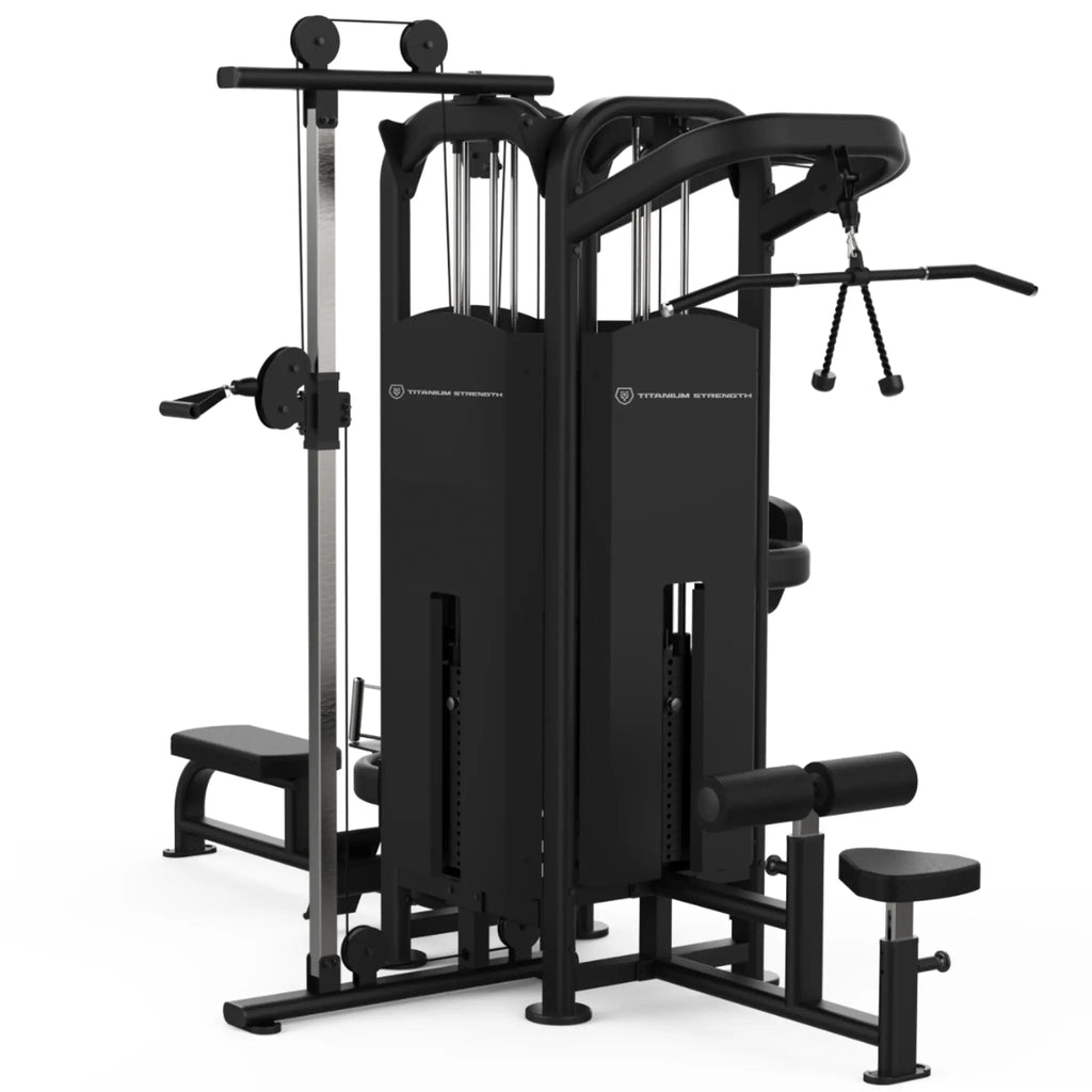 Titanium 4-Station Multi Gym - Black Series Kraftstation
