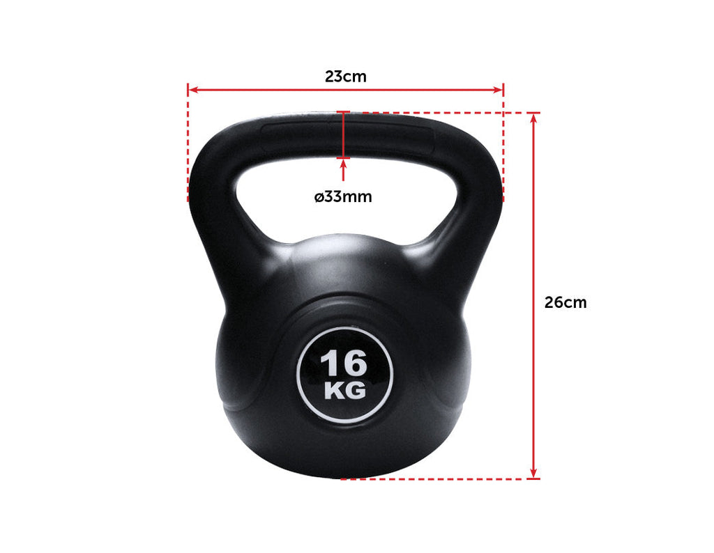 NNEDSZ Bell 16KG Training Weight Fitness Gym Kettlebell